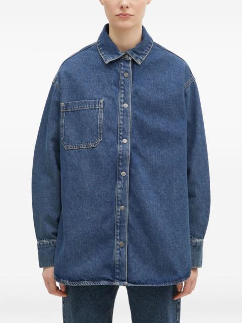 Subway pocket denim shirt