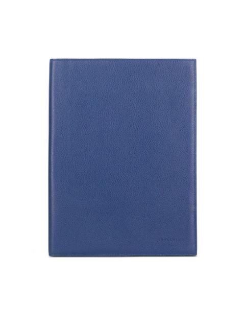 Le Foulonné leather notepad cover