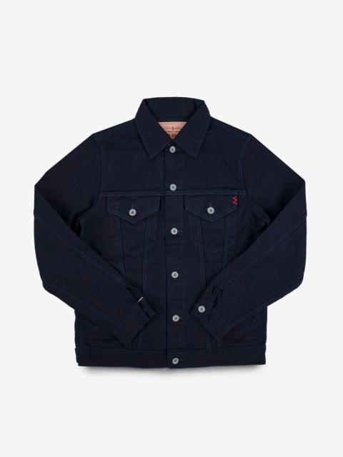 14OZ SELVEDGE DENIM MODIFIED TYPE III JACKET -  INDIGO/BLACK