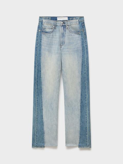 Shea Ankle Relaxed Straight Jeans
Lightweight Rigid in York Spliced