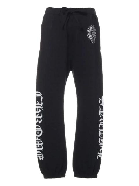 horseshoe-logo track pants