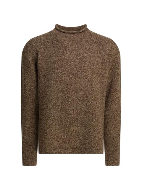 roll-neck long-sleeve sweater