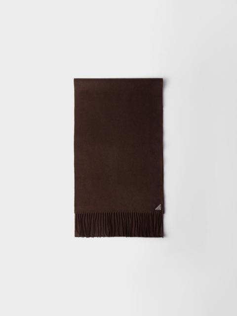 Silk and cashmere scarf