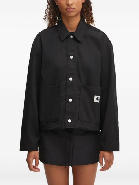 Simple button jacket