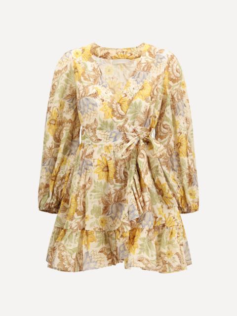 Daylight wrap mini Dress