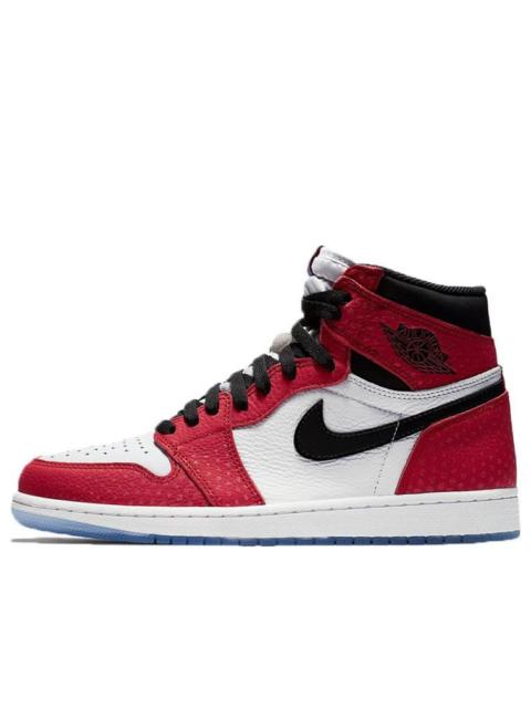 Air Jordan 1 Retro High OG 'Spider-Man Origin Story' 555088-602