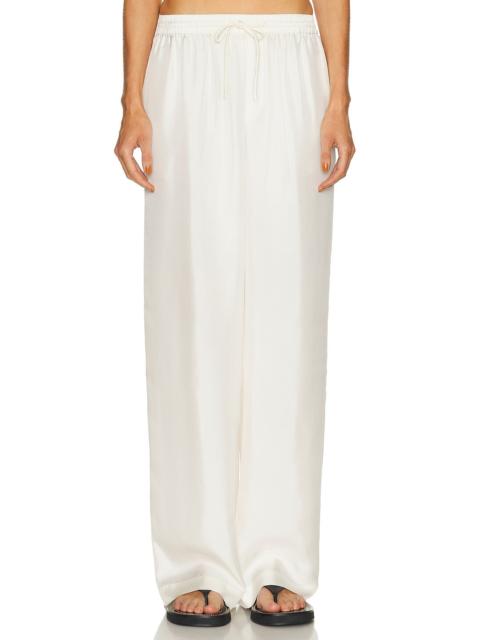 Relaxed Silk Trouser