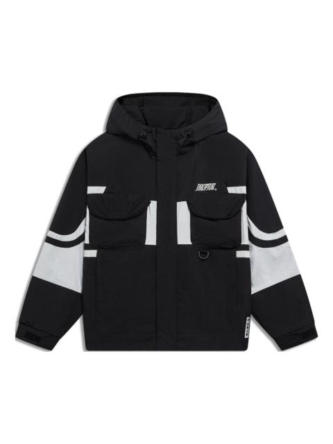 Li-Ning BadFive Windbreaker 'Black White' AFDT055-3