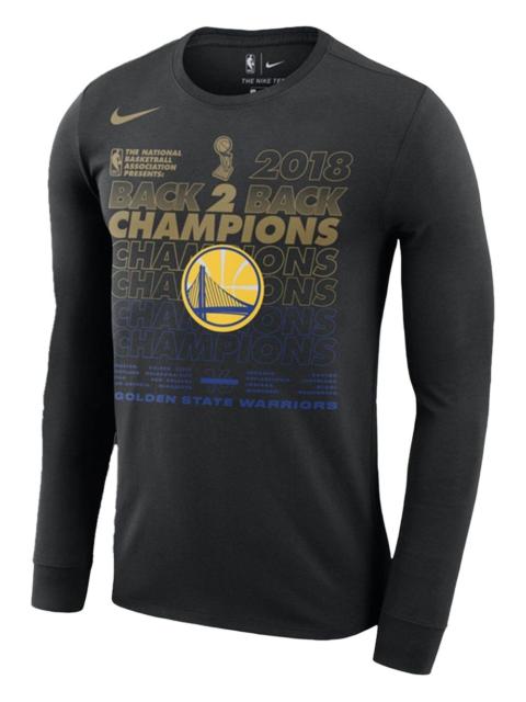 NBA GSW 2018 "Finals Champions Locker Room" T-shirt