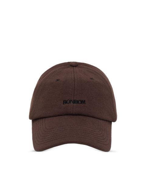 logo-embroidered cap