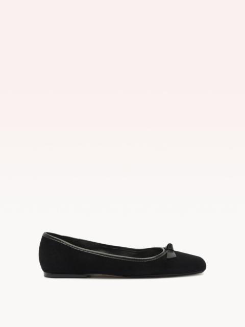 CLARITA SQUARE BALLERINA BLACK