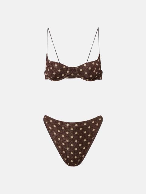 Lumière polka-dot bikini