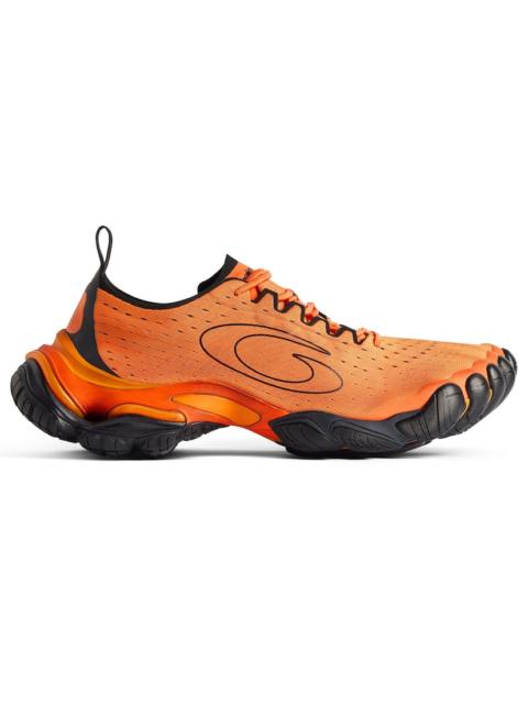 Men's Anatomic Runner Sneaker in Orange/grey/black