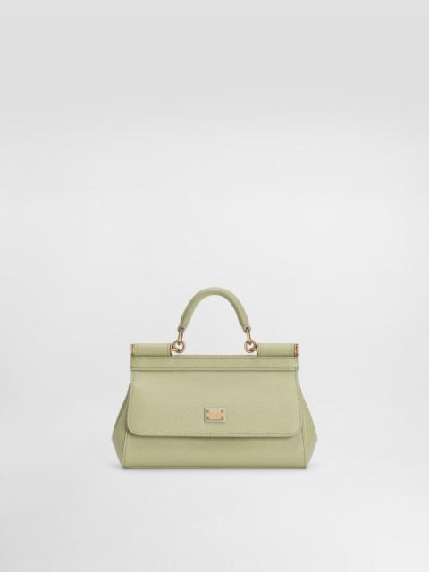 Mini Sicily handbag in dauphine calfskin