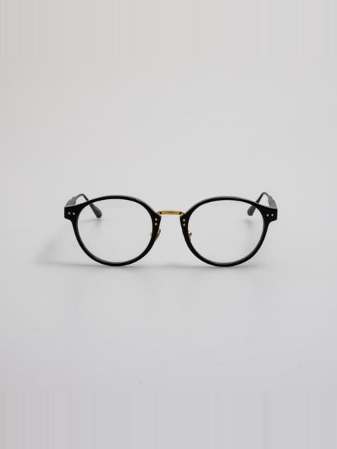 Men's Marco Oval Optical Frame in Black