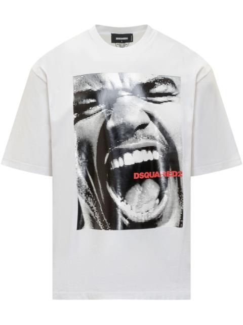 graphic-print T-shirt