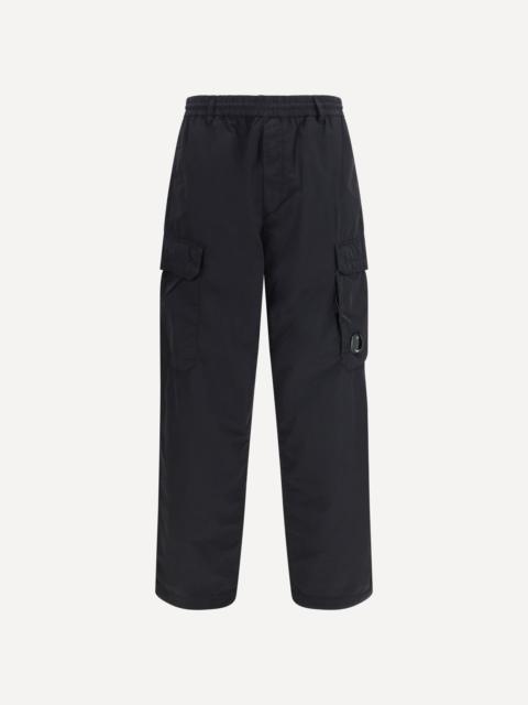 Flatt nylon loose cargo lens Pants