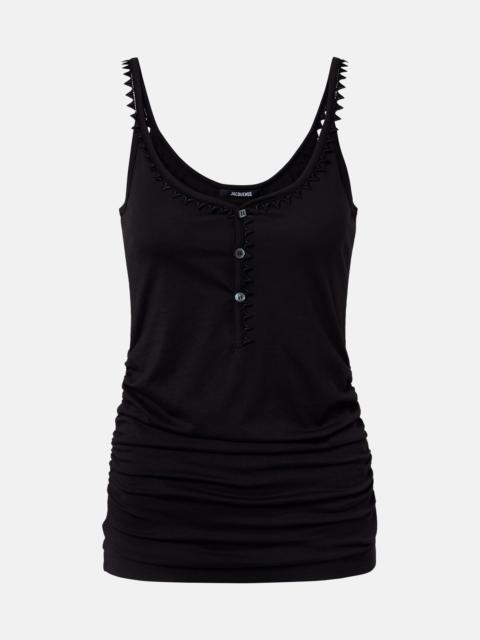 Clavela cotton tank top