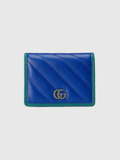GG Marmont card case wallet