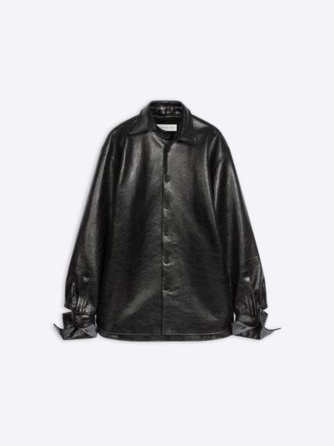 ADJUSTABLE LEATHER SHIRT