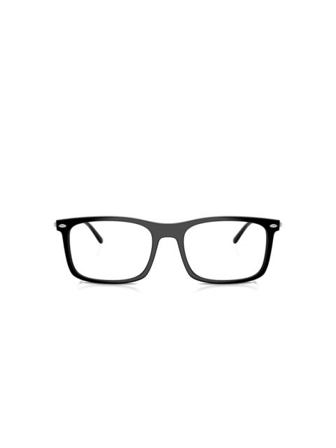square-frame glasses