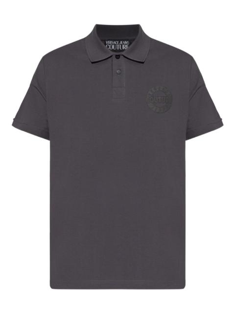 logo cotton polo shirt