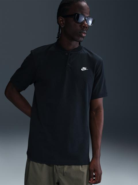 Nike Club Men's Short-Sleeve Henley