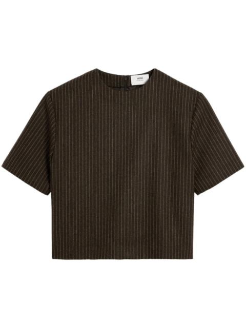 striped wool top