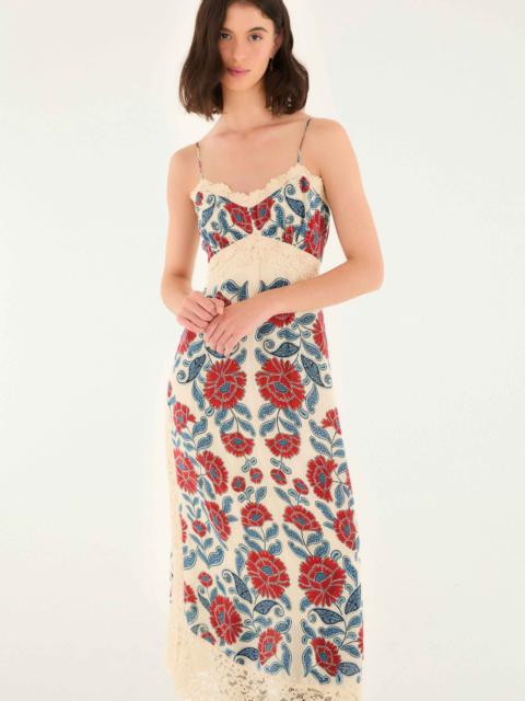 Sand Francesca Midi Dress