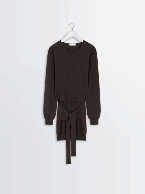 TROMPE L'OEIL CREW NECK JUMPER