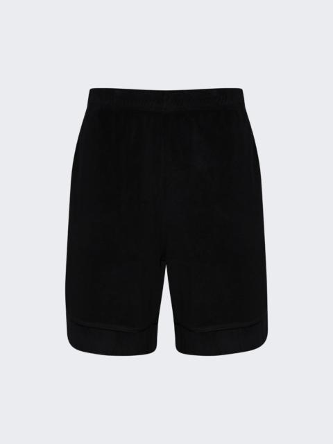 Towel Shorts Black