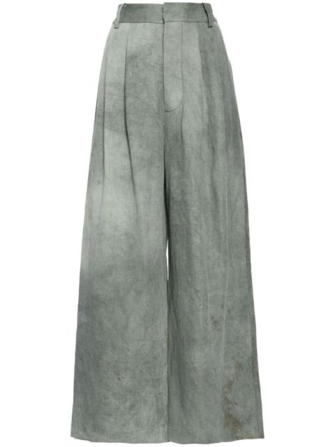 Paella high-waist palazzo trousers