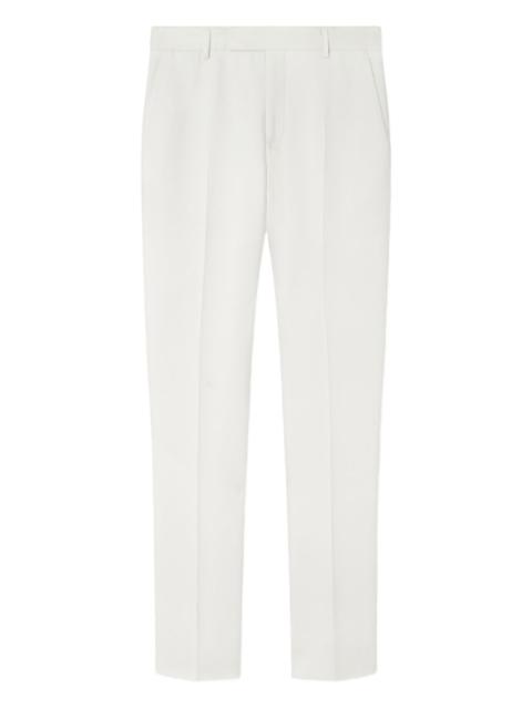 logo-patch trousers