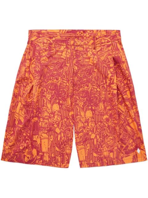AOP bermuda shorts