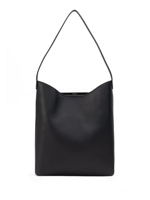 Gemini Pebbled Leather Black - Silver