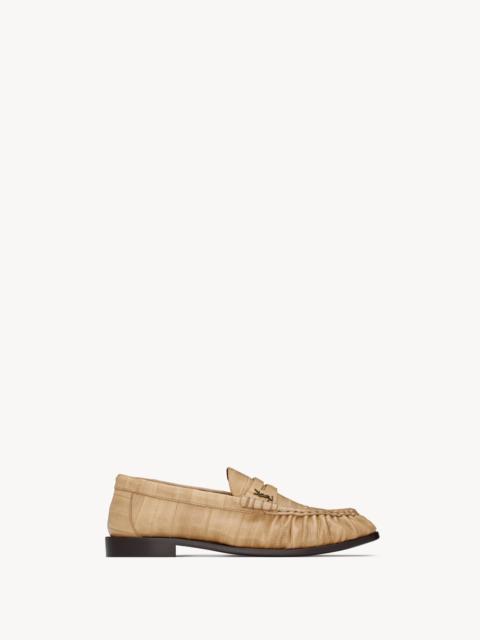 LE LOAFER SUPPLE IN EEL