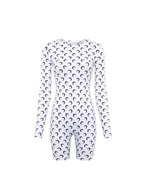 Recycled Moon Jersey Short Catsuit