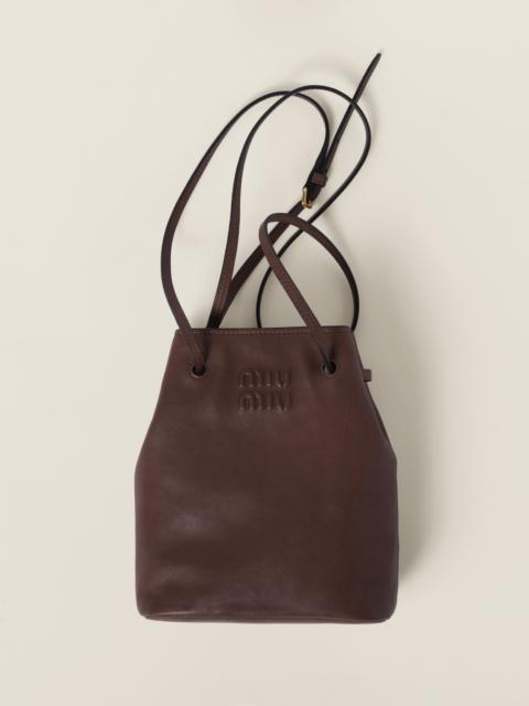 Nappa leather mini-bag