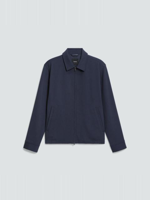 Blouson Zip Jacket in Precision Piqué