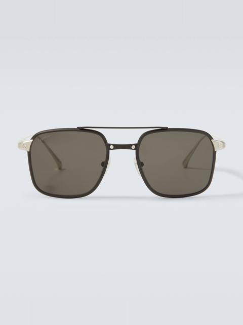 Santos De Cartier aviator sunglasses