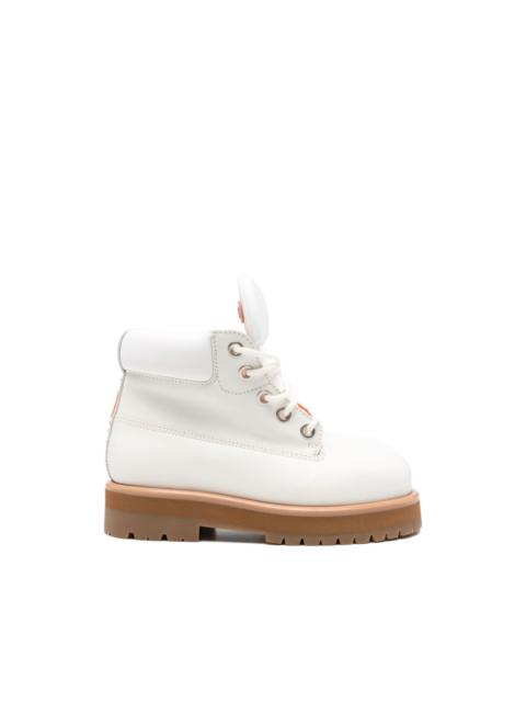 Strada lace-up boots