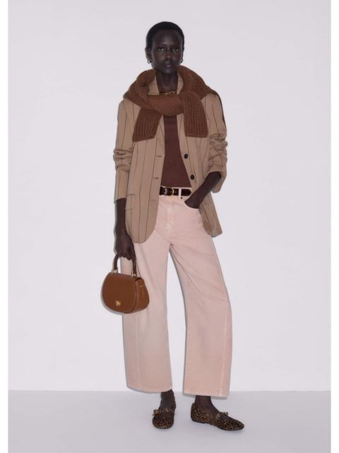 Exaggerated Crop Jean