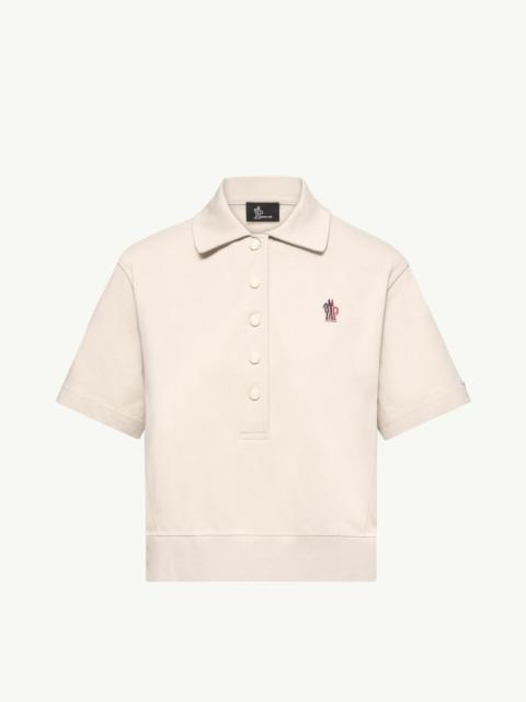 Logo Patch Cotton Polo Shirt