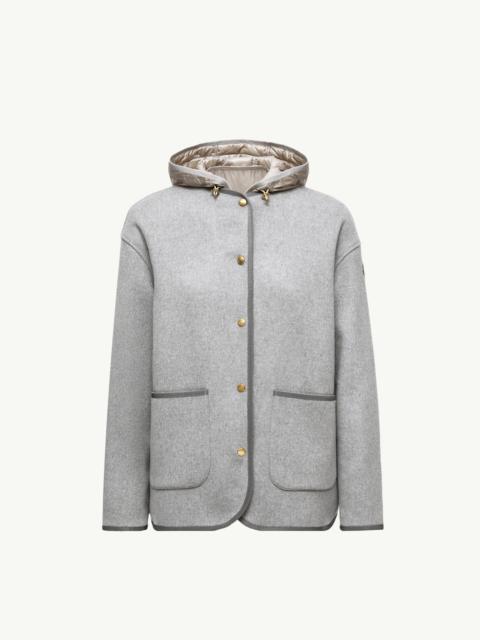 Reposse 3-in-1 Wool & Cashmere Short Down Jacket