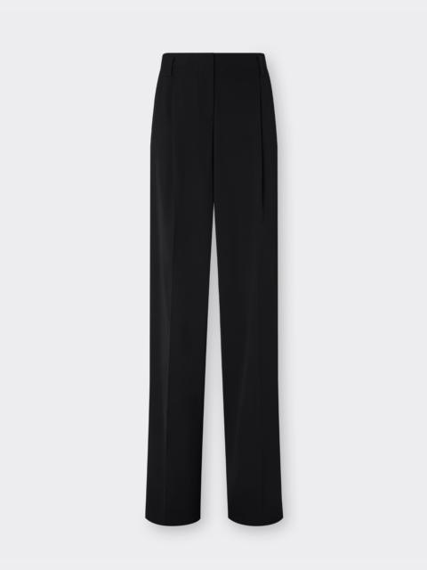 Trousers in comfort wool
