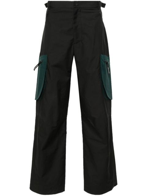 organic-cotton blend cargo trousers