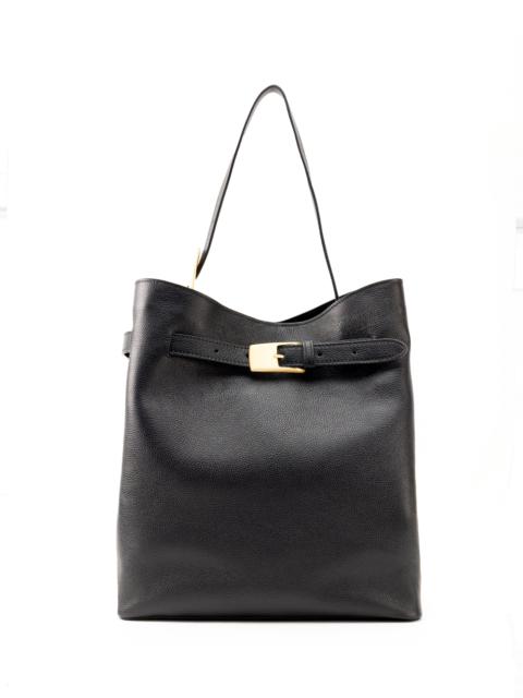 Belt Bag Leather Black - Gold