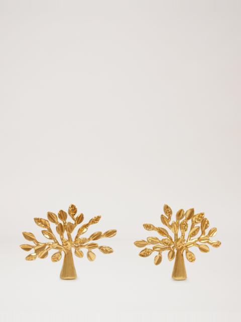 Mulberry Tree Earrings
Brass Metal