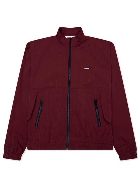 LIGHTWEIGHT TRACK JACKET - BRICK