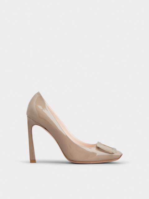 Belle Vivier Trompette Pumps in Patent Leather